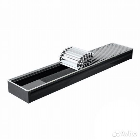 Внутрипольный конвектор с естественной конвекцией