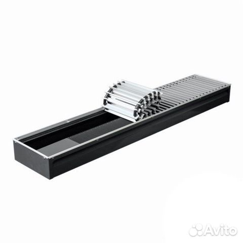 Внутрипольный конвектор с естественной конвекцией