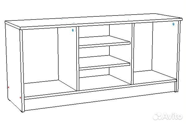 Тумба под тв Лофт