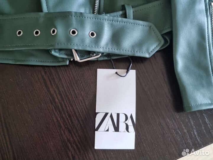 Куртка кожанка косуха новая zara