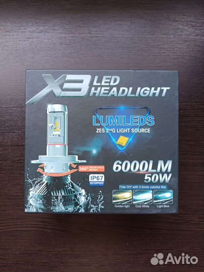 Светодиодные лампы X3 Led парковочный радар Cenmax