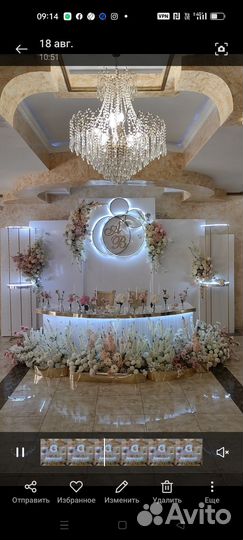 Организация свадеб