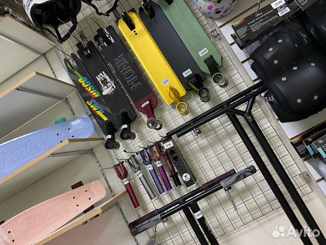 Запчасти и детали для трюковых самокатов (новые)