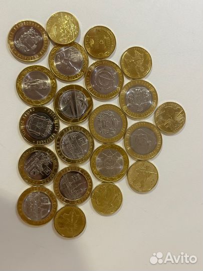 Монеты юбилейные 10рублей