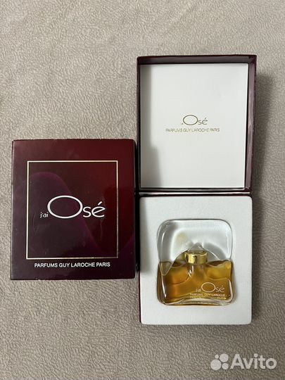 Винтажные духи Же Озе J'ai Ose Франция Оригинал