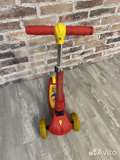 Самокат kreiss светящийся