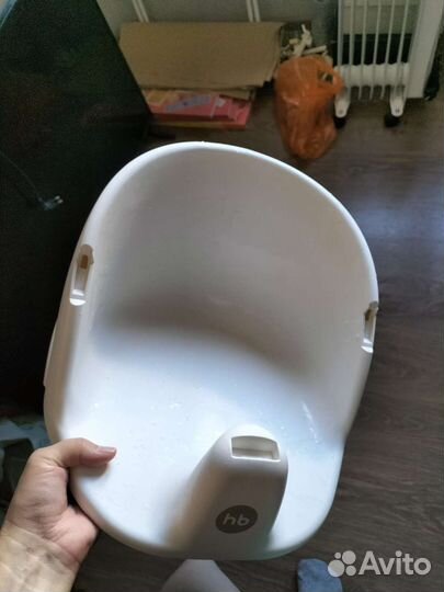 Стульчик для купания happy baby