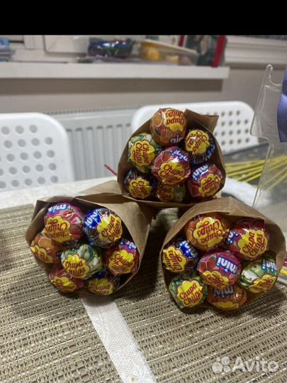 Букет из чупа чупсов