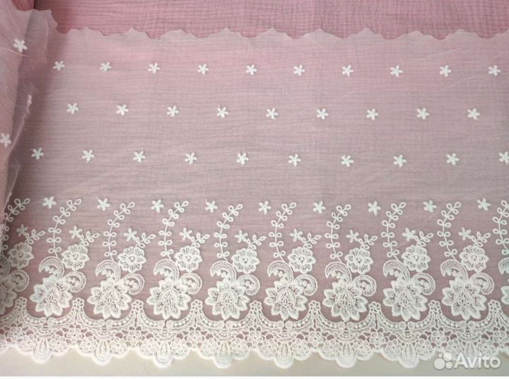 Кружево на сетке