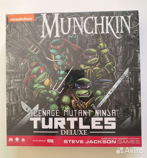 Манчкин tmnt (Deluxe издание)