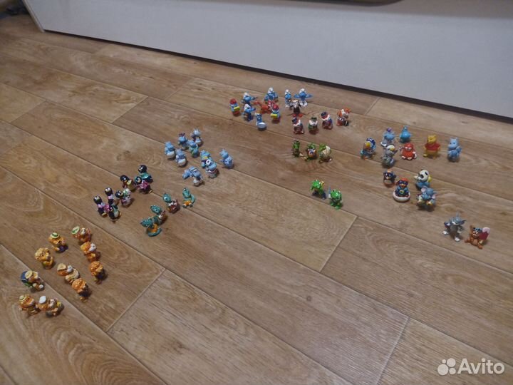 Игрушки из Киндер сюрпризов 90-х