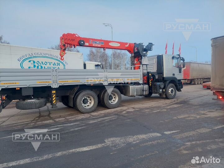 IVECO-Hongyan Genlyon C500 с КМУ, 2024