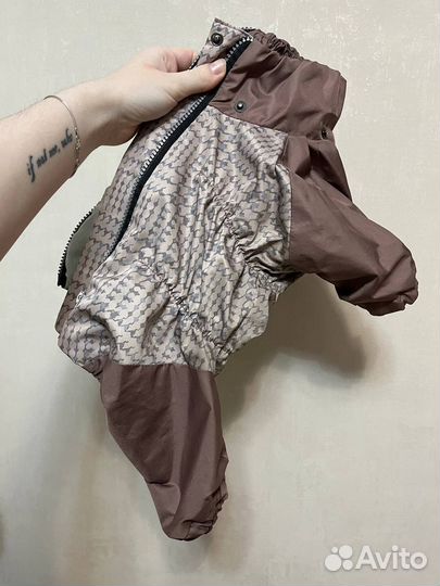 Дождевик для средней собаки