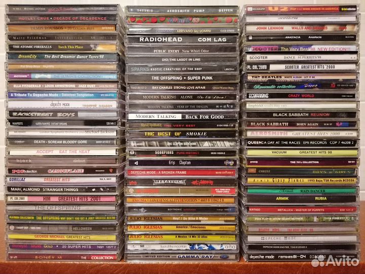 CD диски с зарубежной музыкой