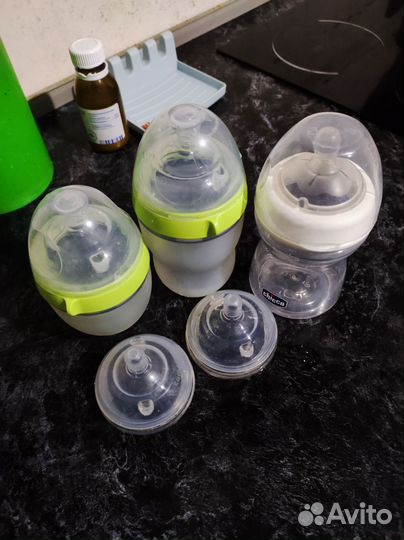 Бутылочка comotomo chicco