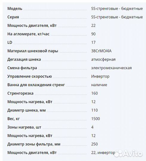 Гранулятор для полимеров