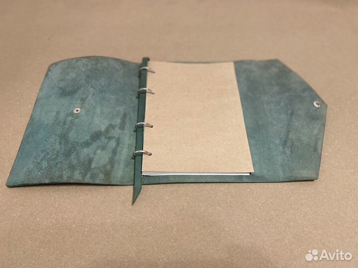 Кожанный блокнот