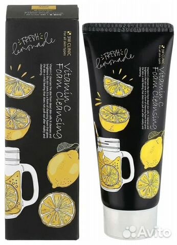 3W clinic, Foam Cleansing Vitamin C, 100 мл