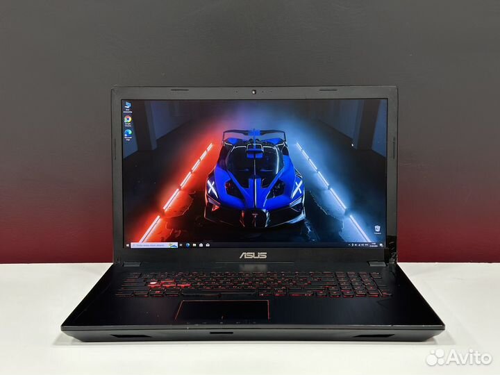 Игровой Asus 17.3 IPS Core i7 16G GTX1050 4G