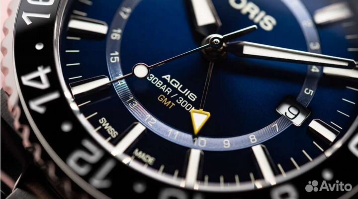 Новые Oris Aquis GMT date (оригинал)