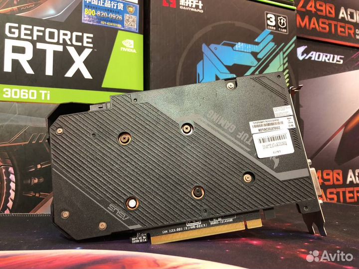 Видеокарта GTX 1660Ti 6GB asus TUF gaming