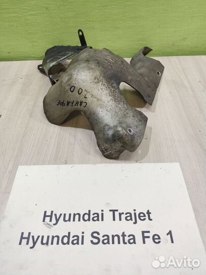 Защита вып. колл. D4EA 2.0л Hyundai Santa Fe-1, 04