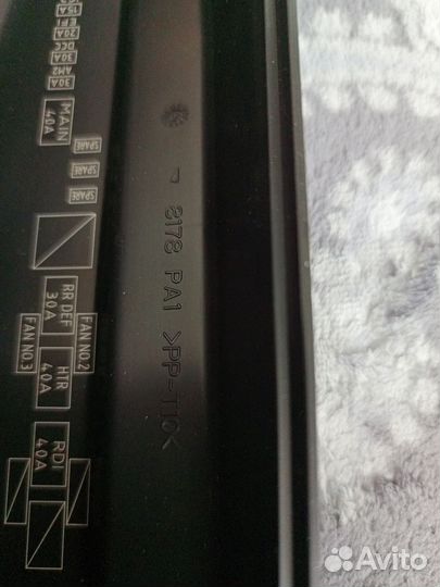 Крышка от блока предохранителей