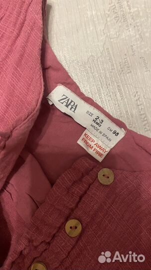 Пакет вещей на девочку 98/104 zara