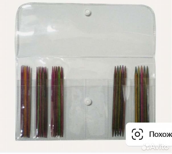 Набор чулочных спиц длиной 10см Symfonie, KnitPro