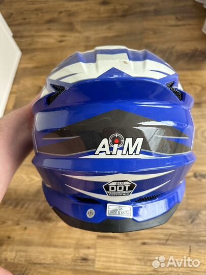 Детский кроссовый шлем