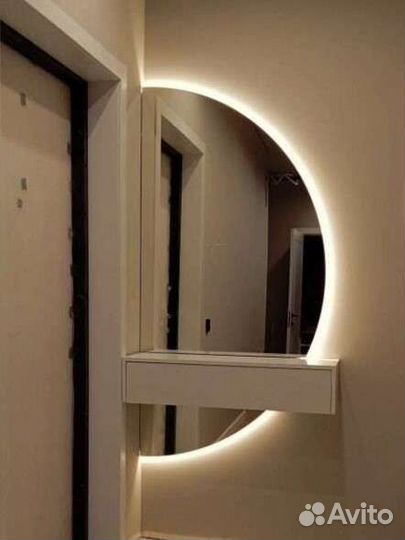 Зеркала с подсветкой, панно, гримерные зеркала