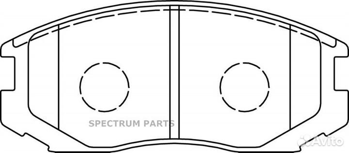 FBL AFP310 Тормозные колодки FBL AFP