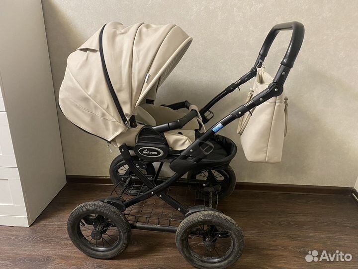 Коляска aroteam cocoline 2в1 экокожа