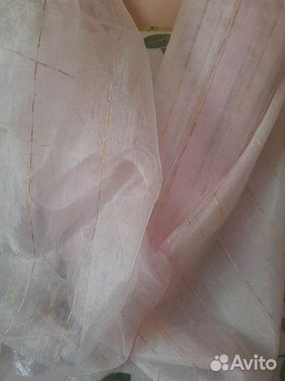 Тюль органза рулон 37м