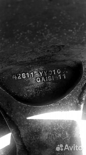 Оригинальные диски R15 от Toyota 42611-YY010