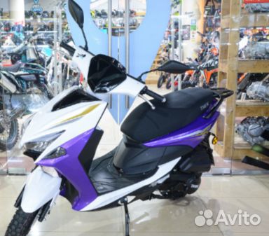 Скутер tmbk sport FS 125CC (show 50CC) фиолетовый