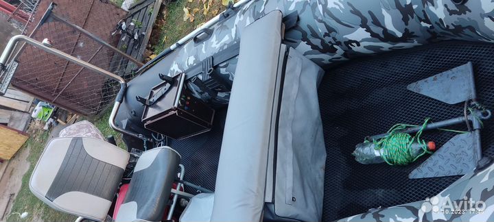 Моторная лодка Хантер 380 про Ямаха 9.9(15)