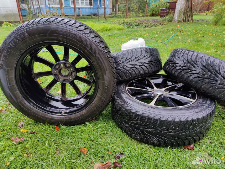 Комплект зимних колес r17 для от ix35