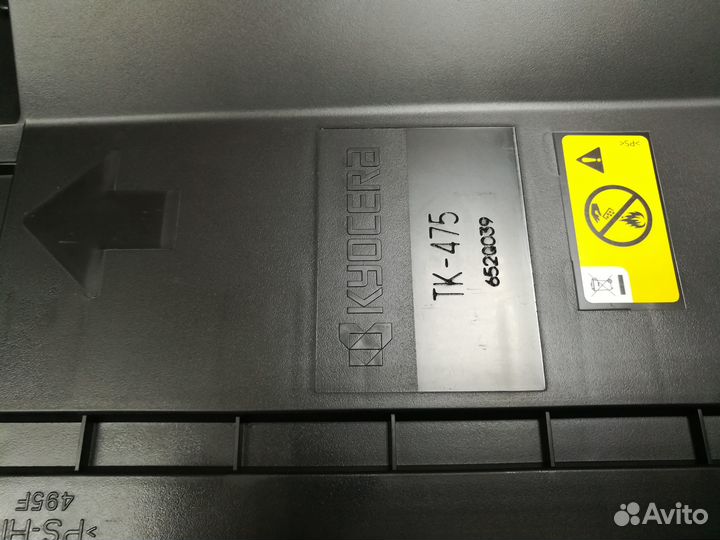 Картридж kyocera TK-475, черный