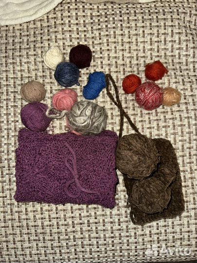 Нитки, пряжа