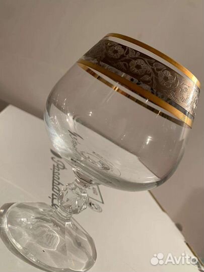 Бокалы богемское стекло