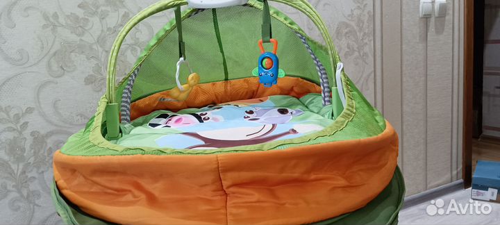 Детский игровой коврик складной развивающий