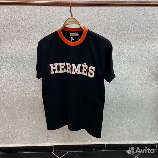 Футболка Hermes премиум оригинальное качество