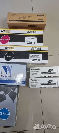Картриджи тонеры новые заправленные