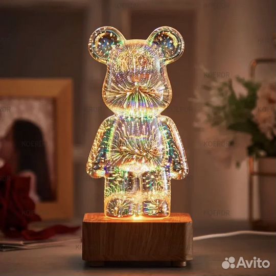 Ночник мишка Bearbrick
