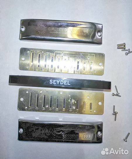 Гармошка Seydel blues session steel key of C PB