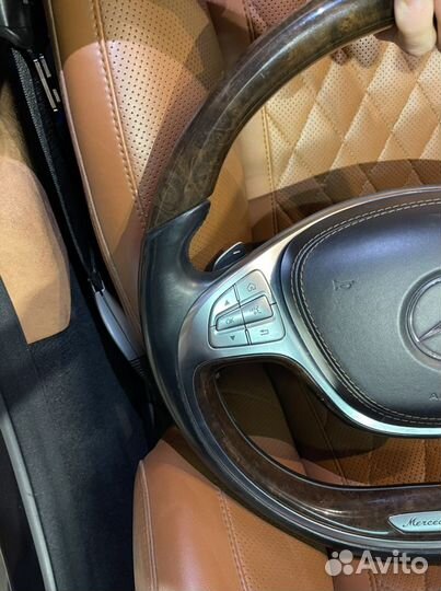 Руль Mercedes S222 комплектный с обогревом