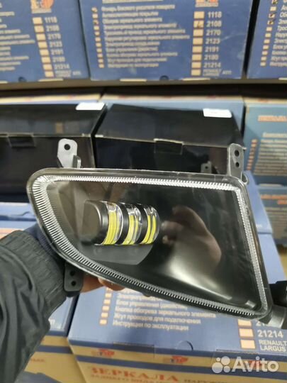 Противотуманные фары, Лада Приора-2