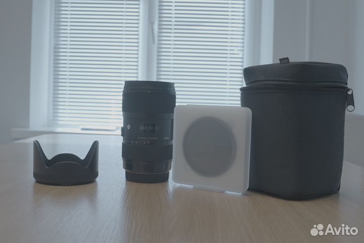 Объектив Sigma 18 35mm 1.8 art canon