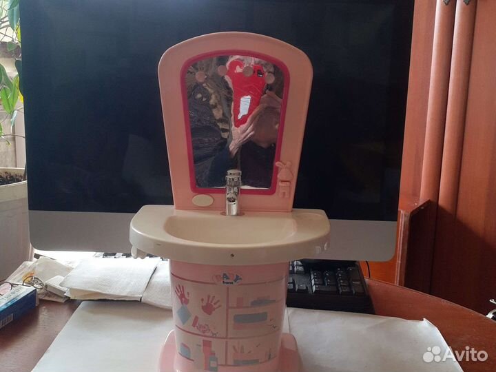 Дет.стир.маш-ка,умыв-к домик,коляска для куклы